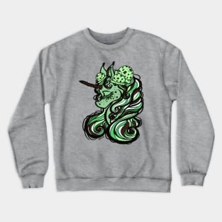 Mint Chocolate Chip Unicorn Crewneck Sweatshirt